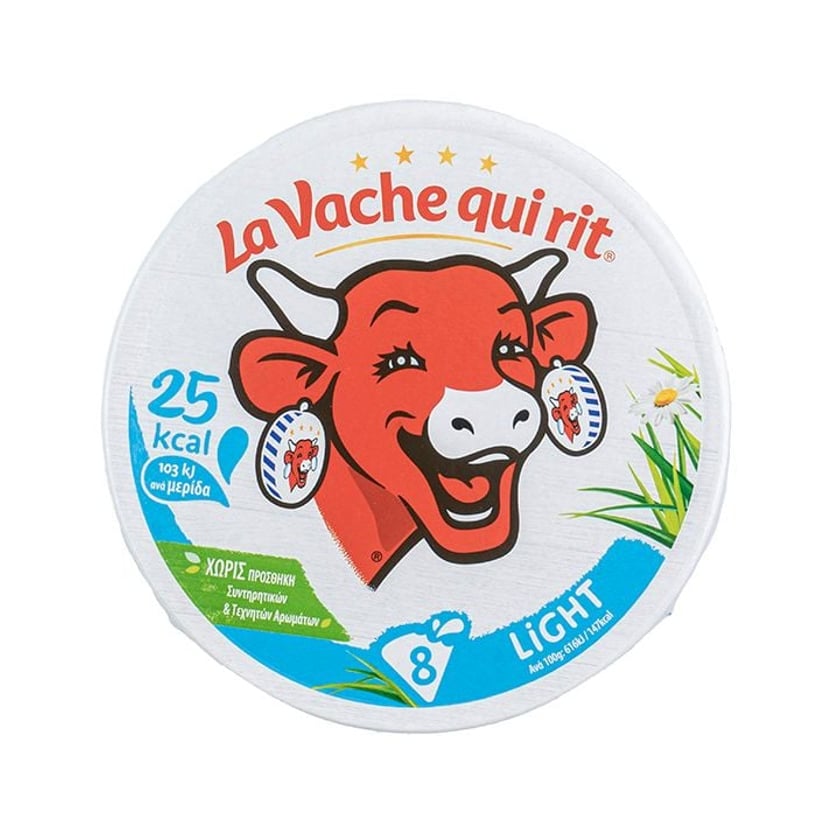 La Vache Qui Rit Τυράκια Τρίγωνα Light 8τεμ 133g