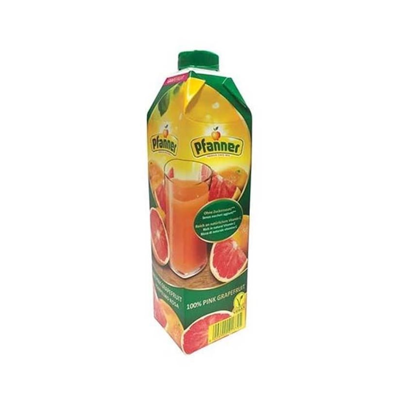 Pfanner Χυμός 100% Ρόζ Γκρέϊπφρουτ 1l
