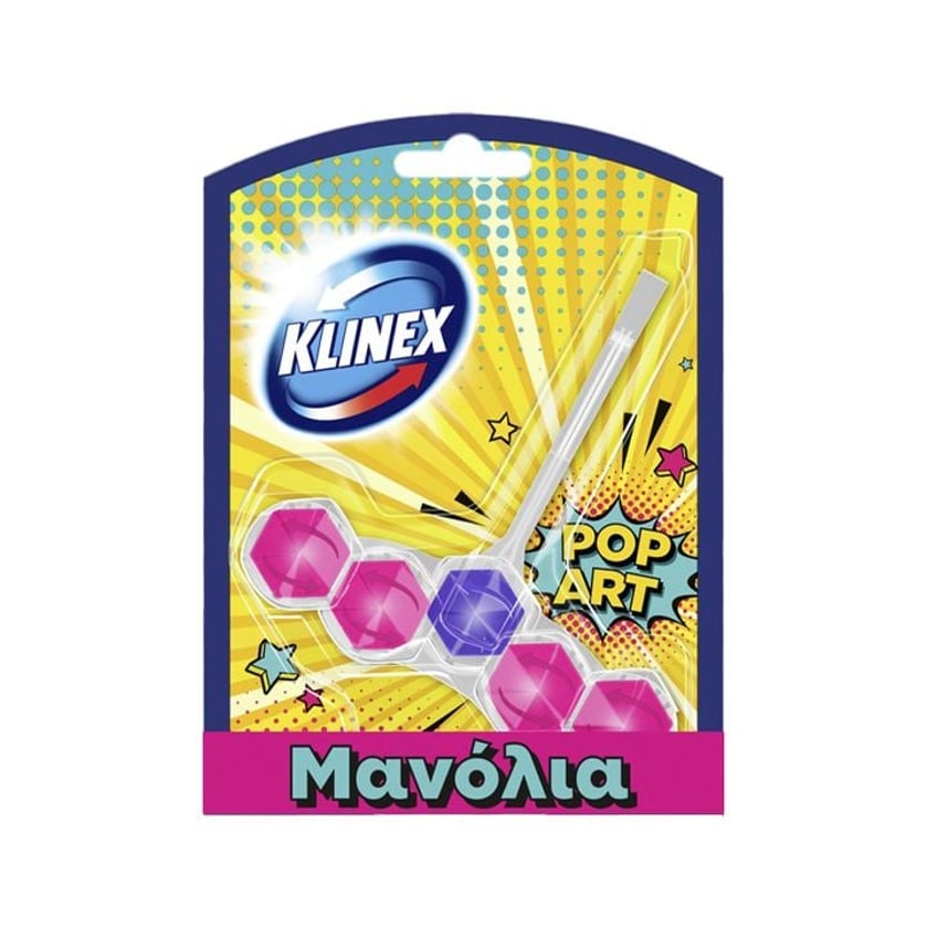 Klinex WC Block Pop Art Μανόλια 50g