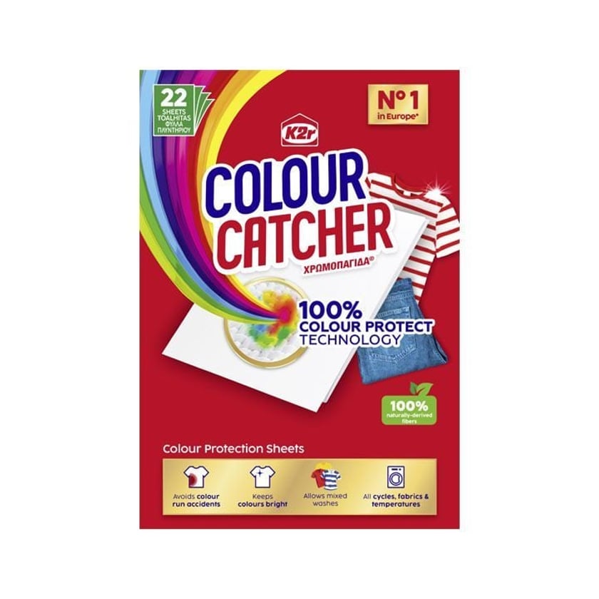 K2r Χρωμοπαγίδες Colour Catcher 22τεμ