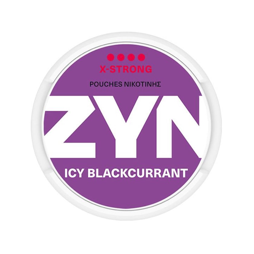 ZYN Pouches Νικοτίνης Icy Blackcurrant Slim X-Strong 11mg