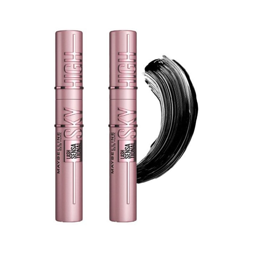 Maybelline Lash Sensational Sky High Mascara Black Double Pack 2x7.2ml