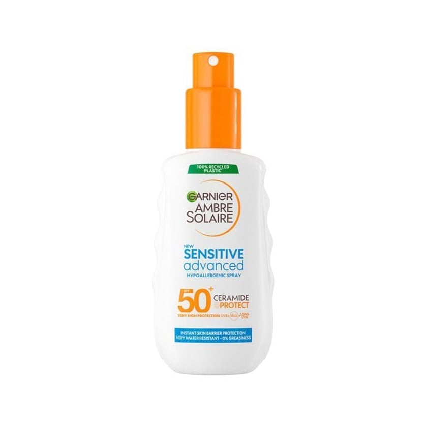 Garnier Ambre Solaire Sensitive Advanced Αντηλιακό Spray SPF50+ 150ml