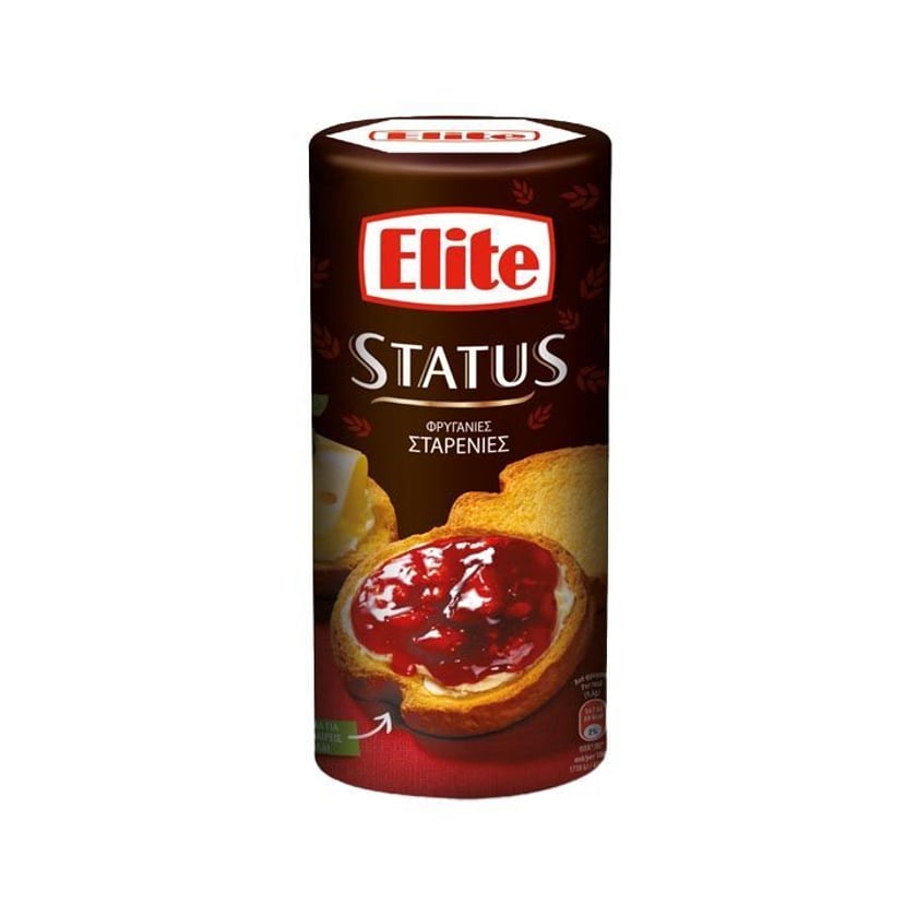Elite Status Φρυγανιές Σταρένιες 125g