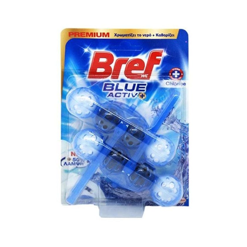 Bref Blue Active WC Block Hygiene 2x50ml