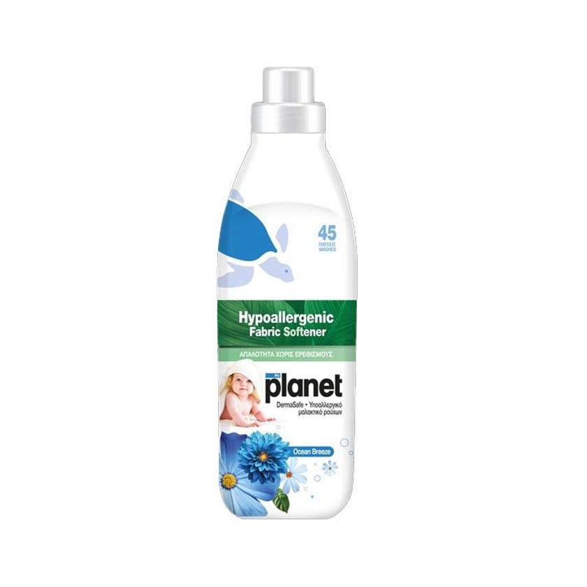 My Planet Συμπυκνωμένο Μαλακτικό Ρούχων Ocean Breeze 45μεζ 1l