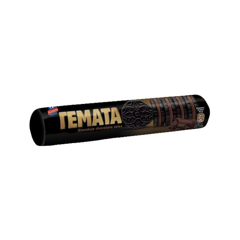 Αλλατίνη Γεμάτα Μπισκότα Gianduja Chocolate Tales 230g