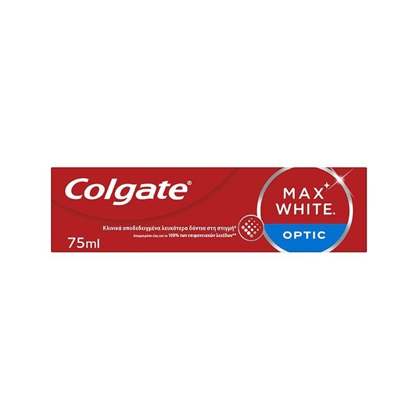Colgate Οδοντόκρεμα Max Whte Optic 75ml