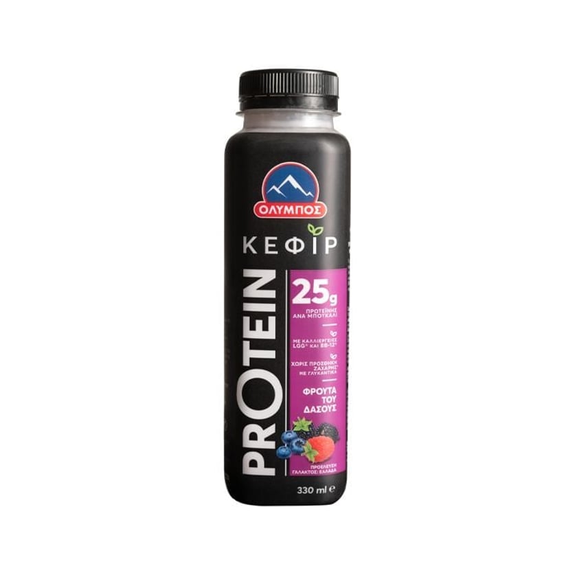 Όλυμπος Protein Κεφίρ Φρούτα του Δάσους 330ml