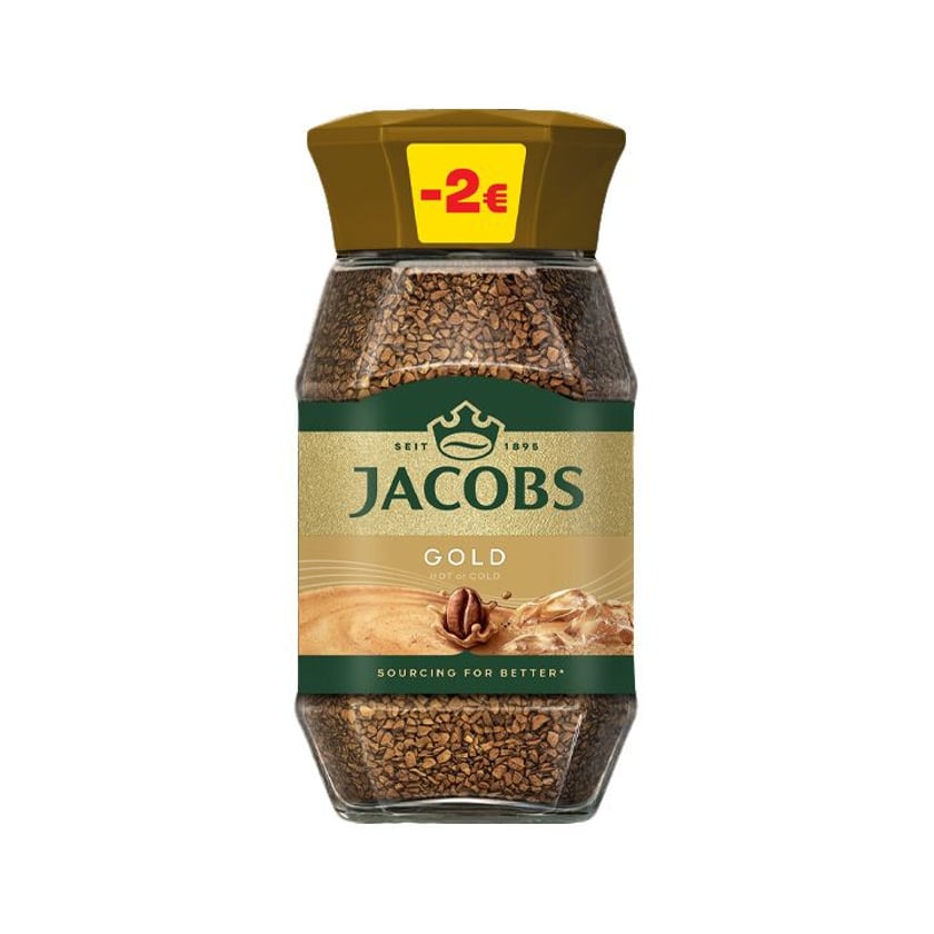 Jacobs Στιγμιαίος Καφές Gold 200g -2€