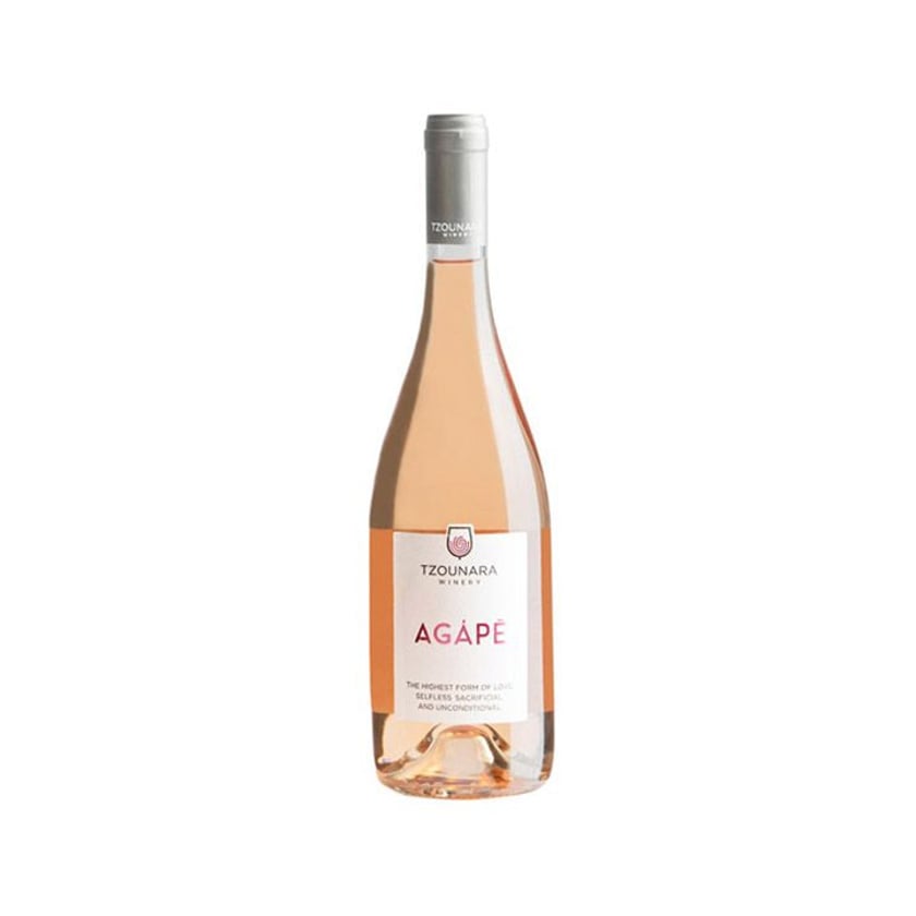 Κρασί Ροζέ Ξηρό Agape Οινοποιία Τζουνάρα 750ml