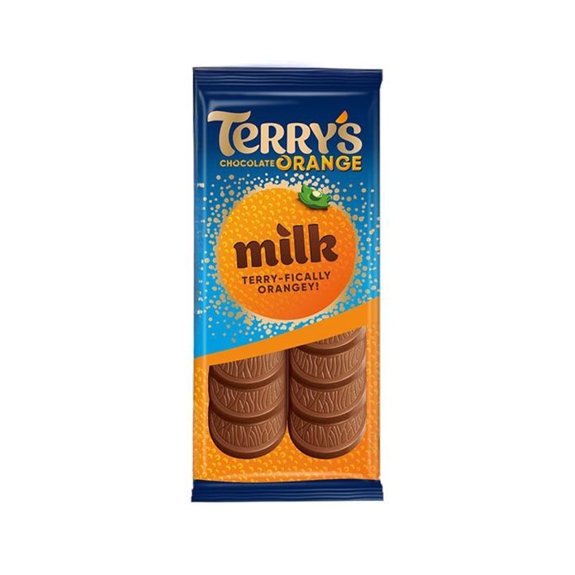 Terry’s Μπάρα Σοκολάτας Γάλακτος Πορτοκάλι 90g