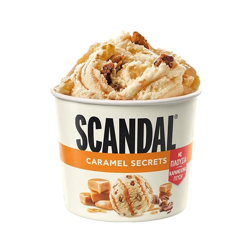 Scandal Παγωτό Κύπελλο Caramel Secrets 140ml
