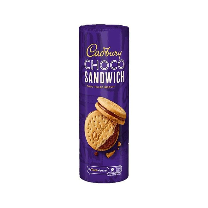 Cadbury Μπισκότα Choco Sandwich 260g