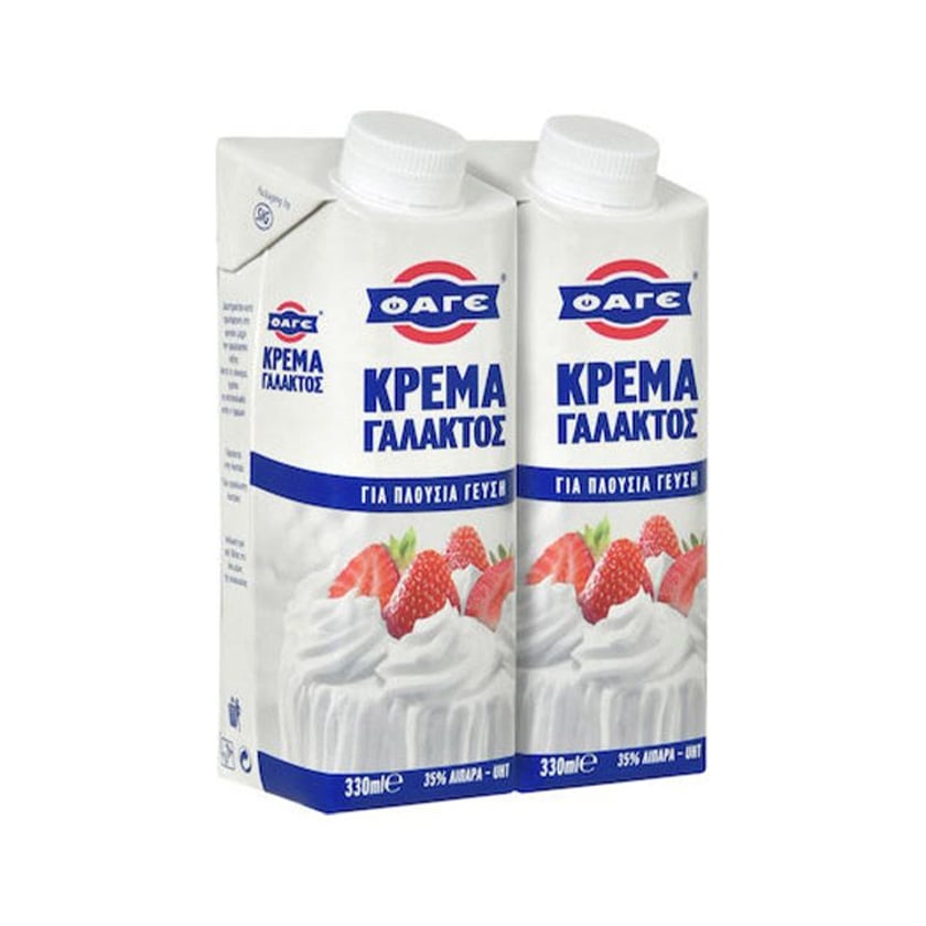 Φάγε Κρέμα Γάλακτος 35% Λιπαρά 2x330ml