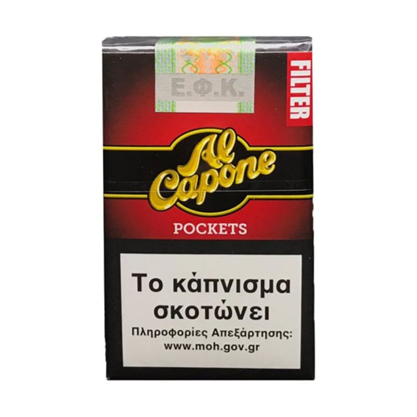 Πουράκια Al Capone Red με Φίλτρο Πακέτο