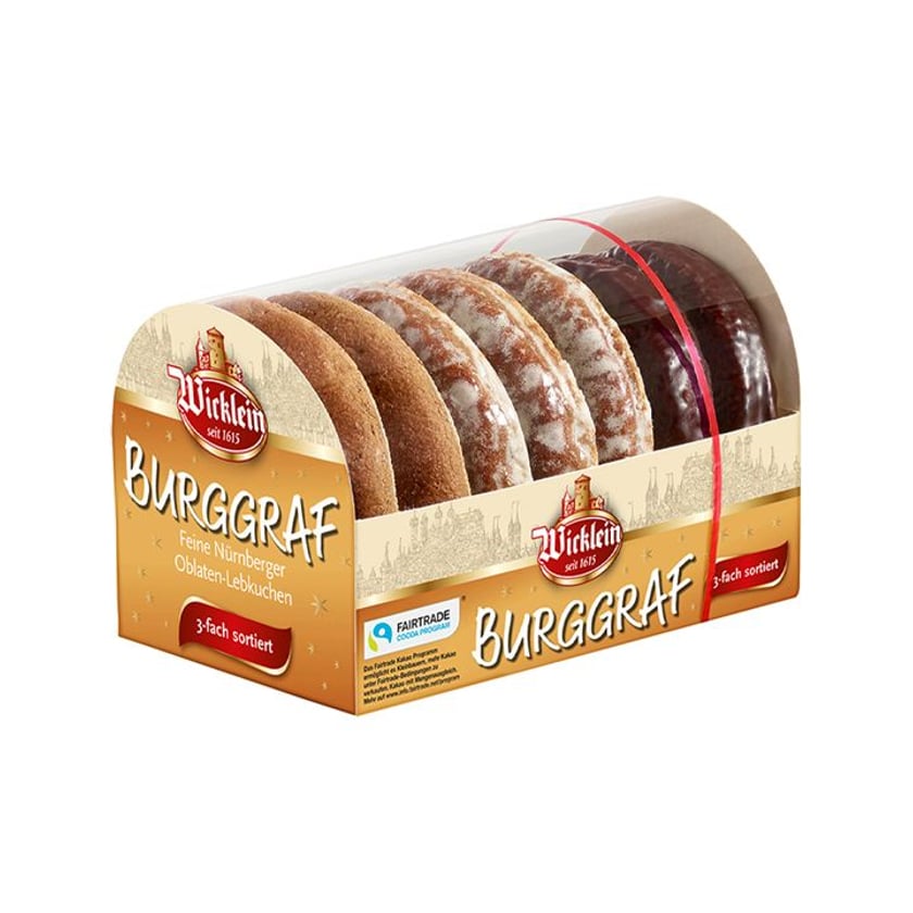 Wicklein Lebkuchen Μπισκότα Μαλακά 200g