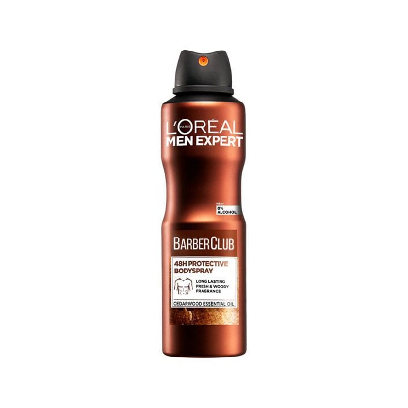 L`Oreal Men Expert Barber Club Αποσμητικό Spray Σώματος με 48ωρη Δράση 150ml