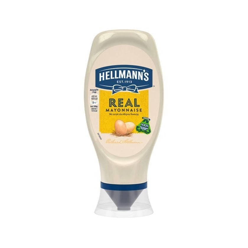 Hellmann`s Real Μαγιονέζα Squeezy 430ml