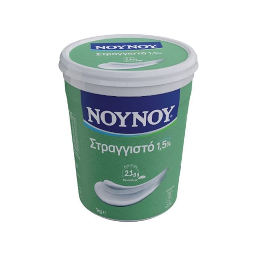 Nounou Strained Yoghurt 1.5% Fat 1kg