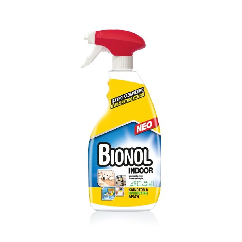 Bionol Indoor Καθαριστικό Spray & Αφαιρετικό Οσμών 700ml