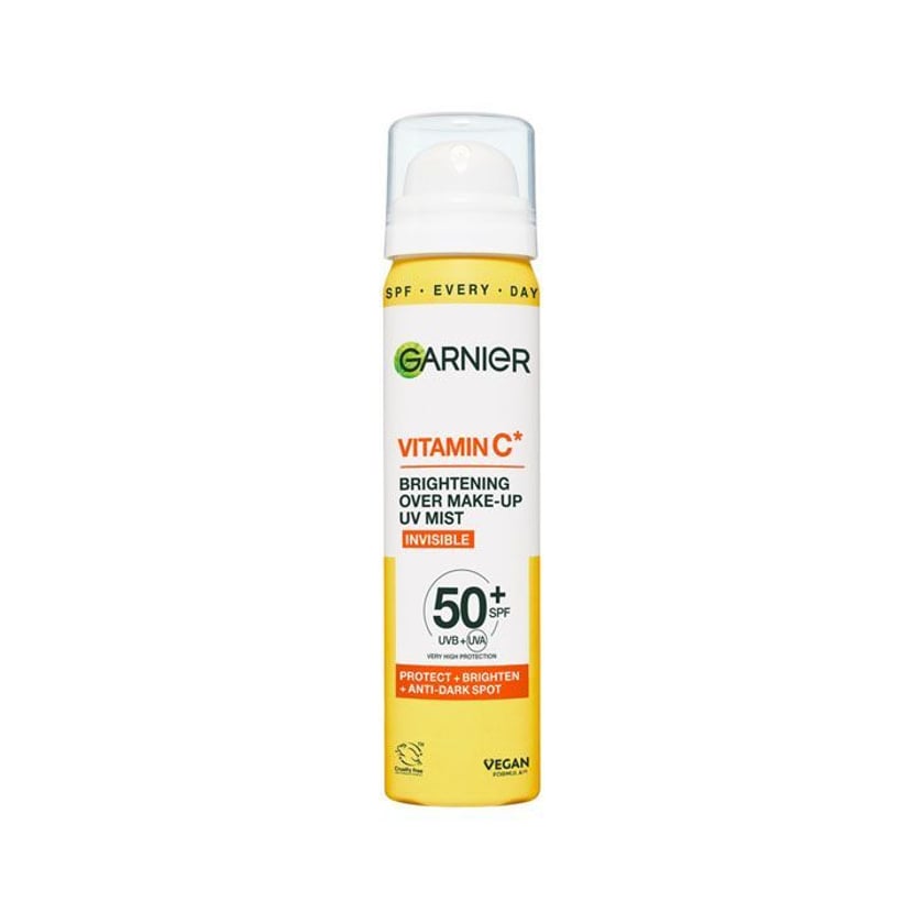 Garnier Vitamin C Over Make Up Mist Spray Προσωπου SPF50+ 75ml