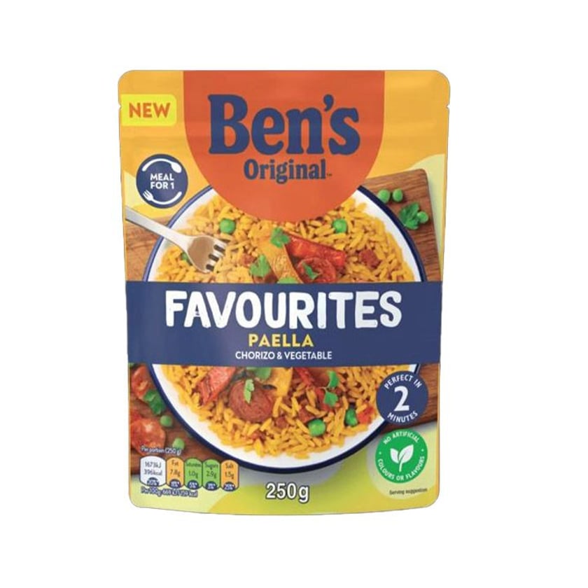 Ben's Original Favourites Paella με Τσορίθο & Λαχανικά 250g