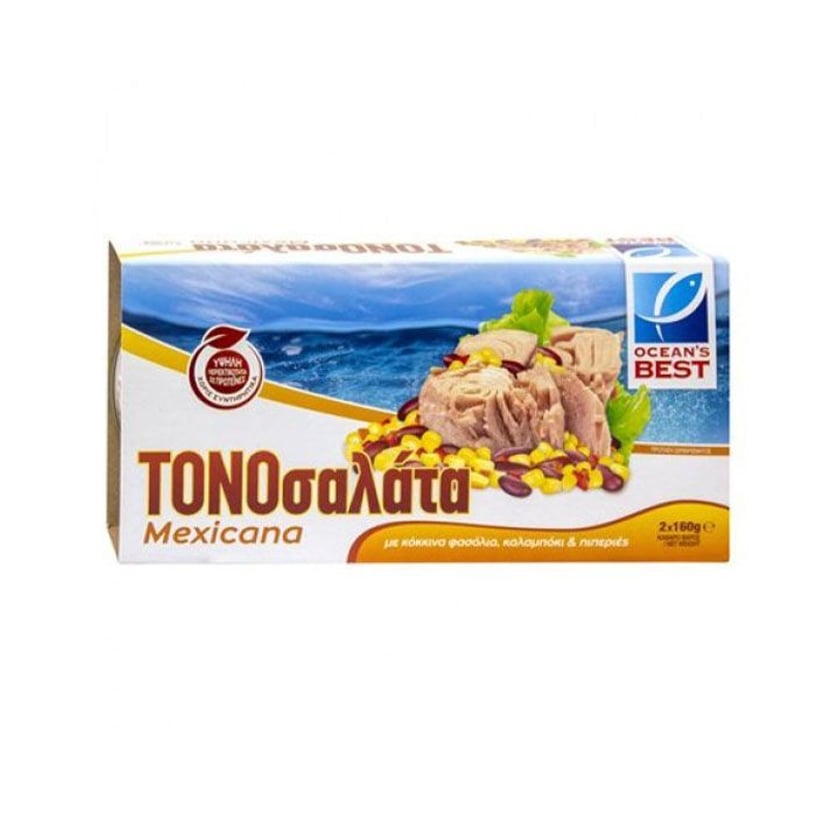 Ocean's Best Τονοσαλάτα Mexicana 2x160g
