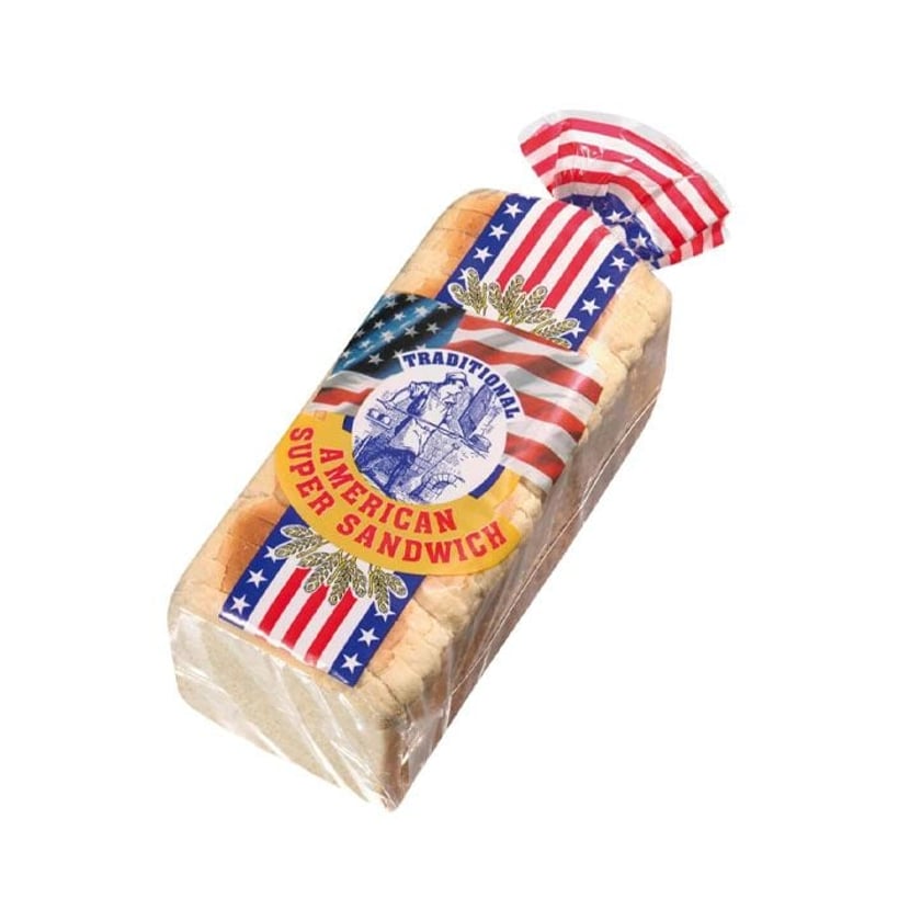 American Sandwich Ψωμί Τοστ Classic 750g