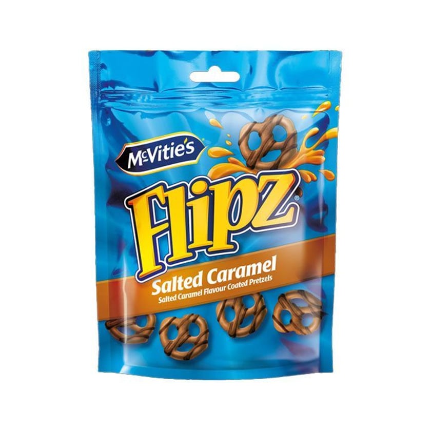 McVitie’s Flipz Pretzels Αλατισμένη Καραμέλα 90g