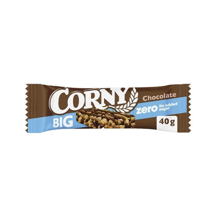 Corny Big Zero Μπάρα Δημητριακών Σοκολάτα 40g
