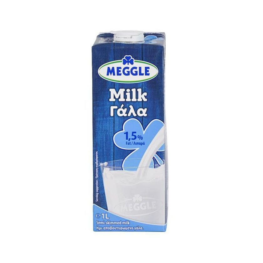Meggle Γάλα Ελαφρύ UHT Ελαφρύ 1l
