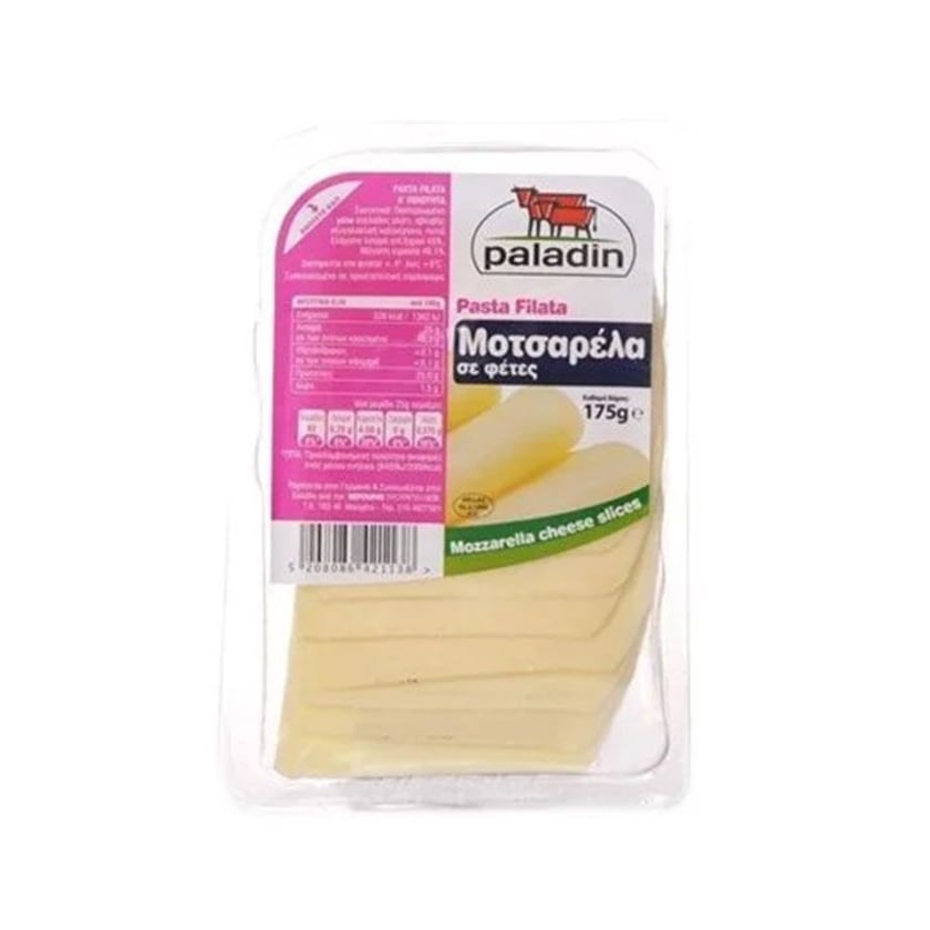 Paladin Pasta Filata Mozzarella σε Φέτες 175g