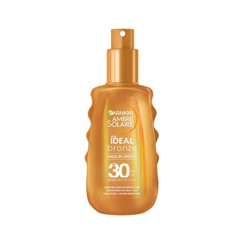 Garnier Ambre Solaire Ideal Bronze Αντηλιακό Spray in Milk SPF30 150ml