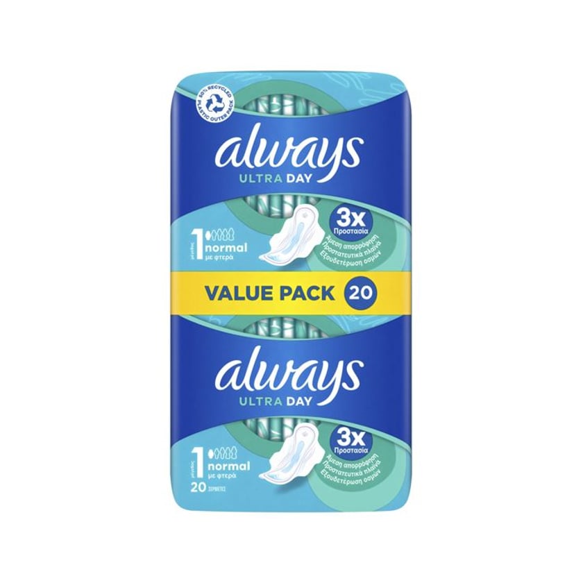 Always Σερβιέτες Ultra Normal Plus 20τεμ