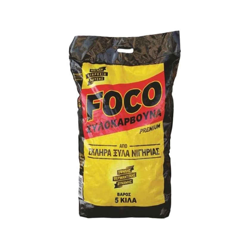 Foco Ξυλοκάρβουνο Νιγηρίας Σακί 5kg