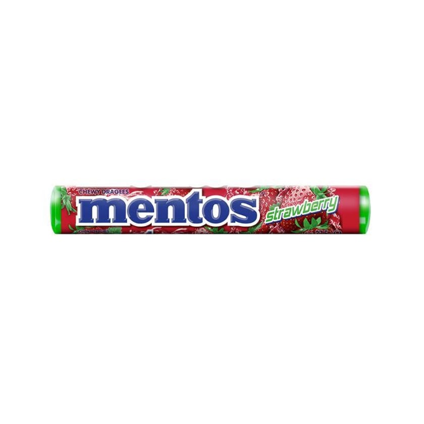 Mentos Καραμέλες Φράουλα 37.5g