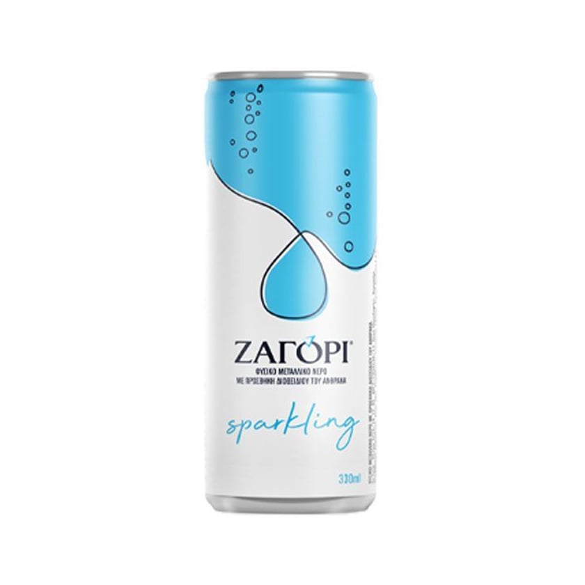 Ζαγόρι Ανθρακούχο Φυσικό Μεταλλικό Νερό 330ml