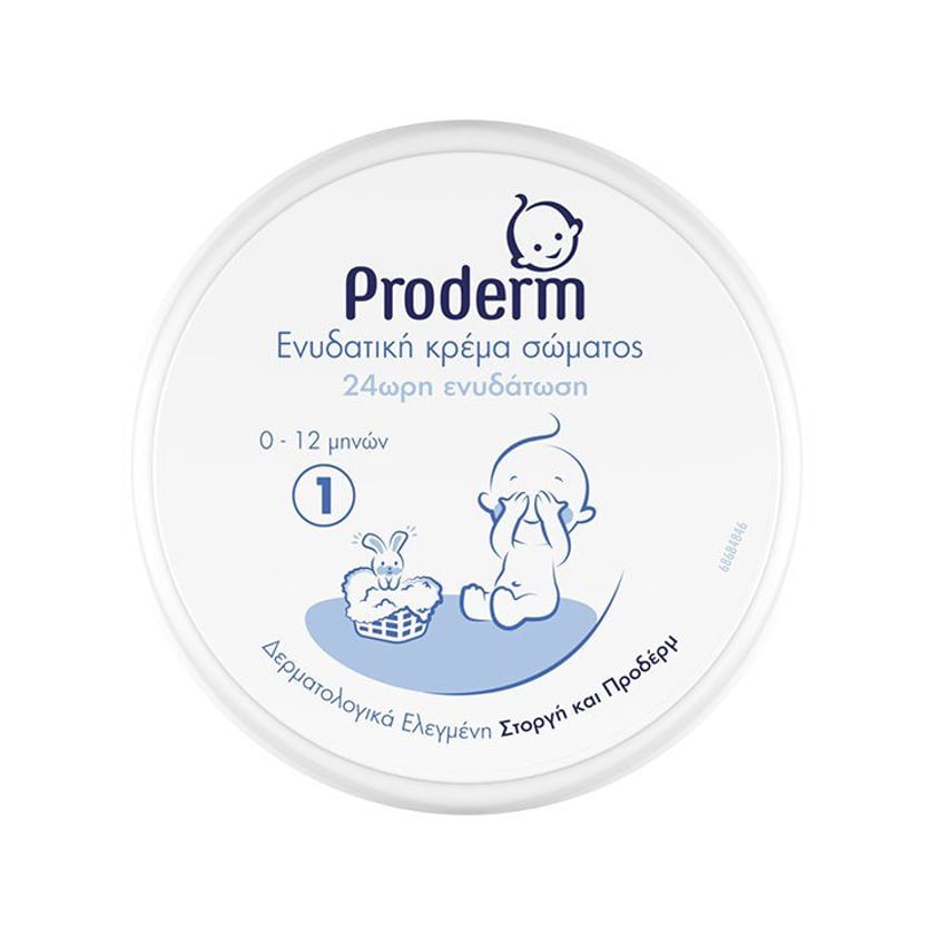 Proderm Ενυδατική Κρέμα Σώματος 200ml