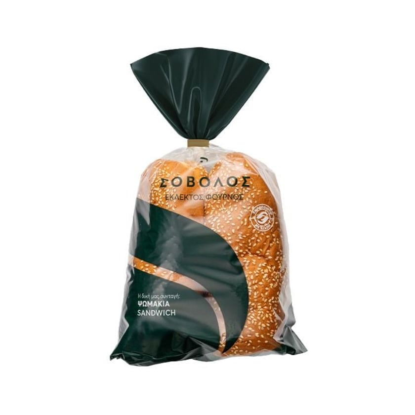 Σόβολος Ψωμάκια Sandwich 4x75g