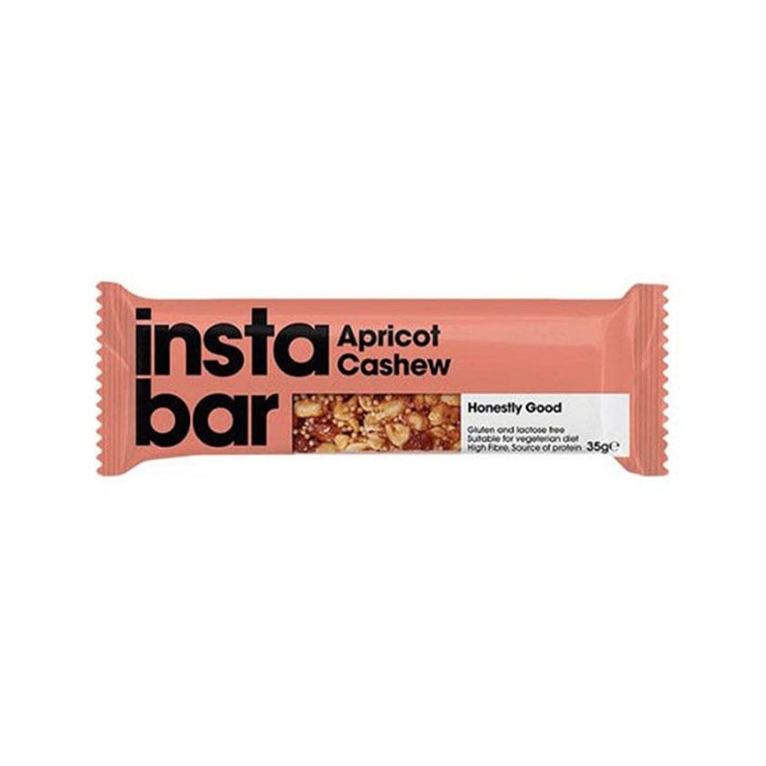 Insta Bar Μπάρα Δημητριακών Βερύκοκο, Κάσιους, Αμύγδαλο & Μέλι 35g