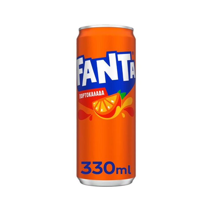 Fanta Πορτοκαλάδα με Ανθρακικό 330ml