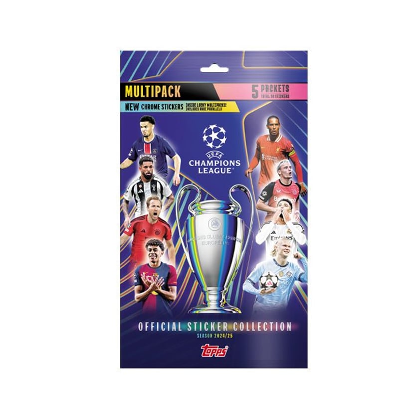 Topps Champions League 24/25 Αυτοκόλλητα Multipack 30τεμ