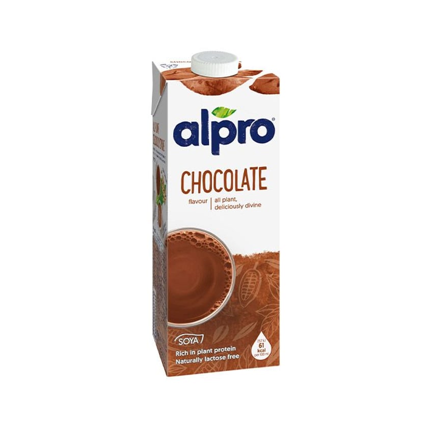 Alpro Ρόφημα Σόγιας με Σοκολάτα Χωρίς Γλουτένη & Χωρίς Λακτόζη Vegan 1l