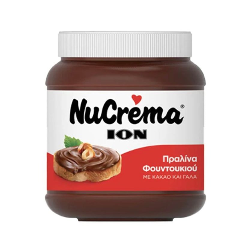 Ίον Nucrema Πραλίνα Φουντουκιού 380g