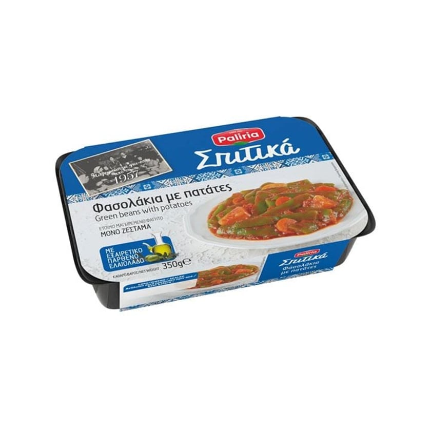 Paliria Σπιτικά Φασολάκια με Πατάτες 350g