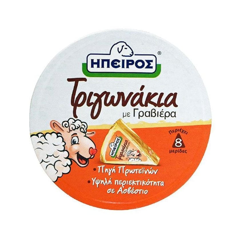 Ήπειρος Τριγωνάκια Τυριού με Γραβιέρα 140g