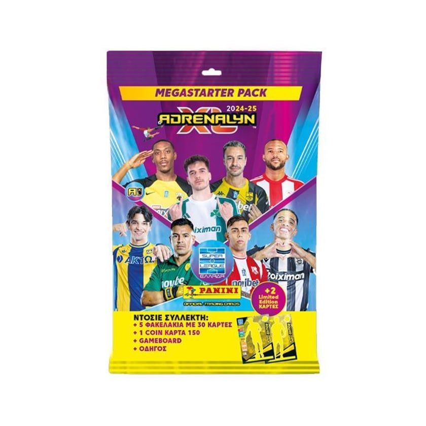 Panini Superleague 2025 Adrenalyn Mega Starter Pack