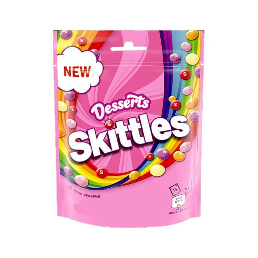 Skittles Καραμέλες Desserts 152g