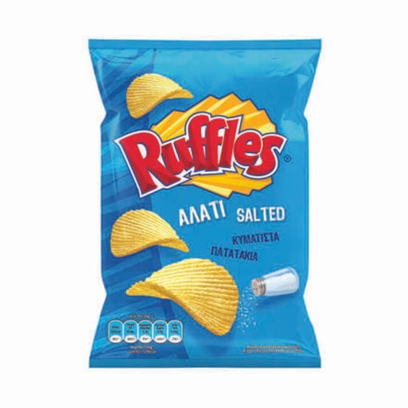Ruffles Πατατάκια Aλάτι 100g